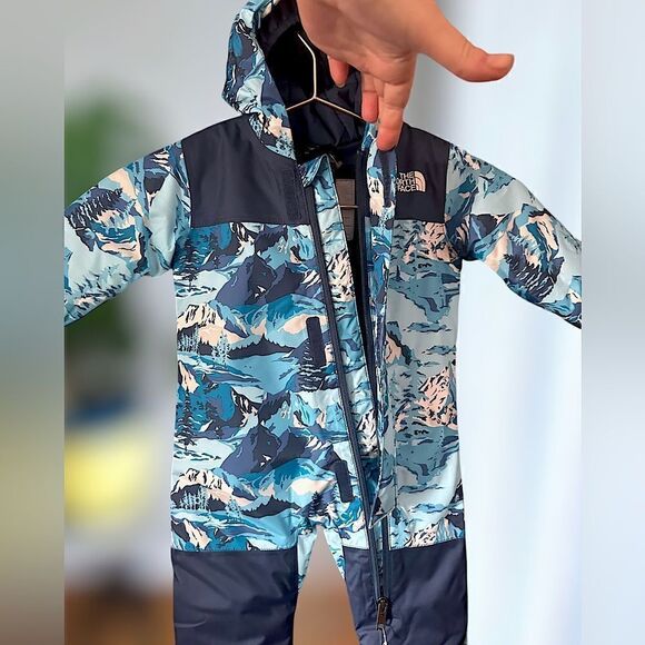 The North Face Infant Baby Toddler Insulated Thermo Snowsuit Size 3-6 Months - Picture 7 of 11